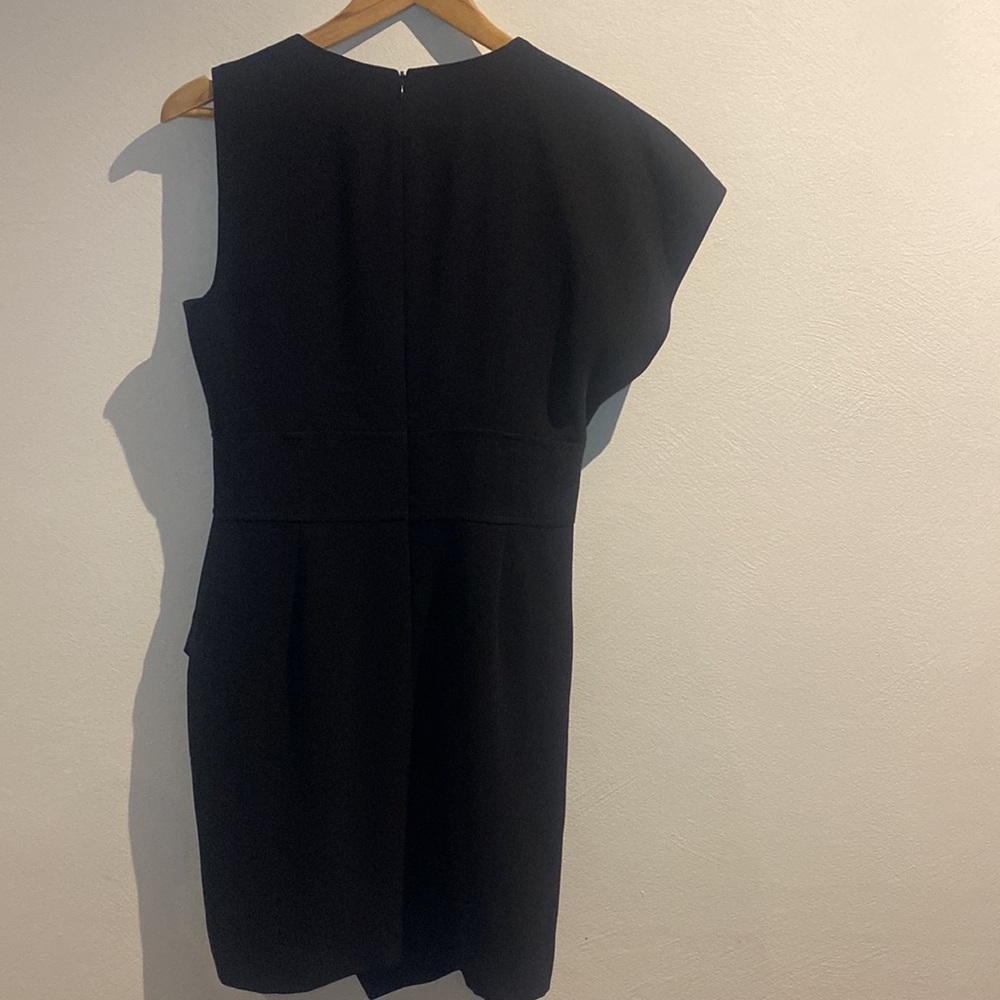 Bardot - Black Dress Asymmetrical Hem - Size 12 - Picture 7 of 10